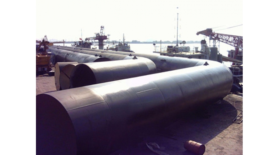 廣州珠江電廠循環(huán)水管焊縫無損檢測(cè)